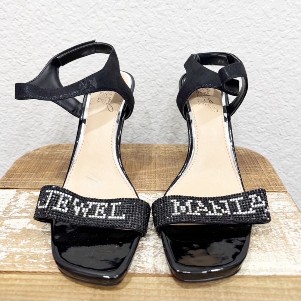 Jewel Badgley Mischka Sample Sale Jewel Mania Heels Size 6